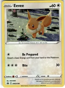Eevee - Promo SWSH: Sword & Shield Promo Cards SWSH190 LP Colorless 0313 - Image 1