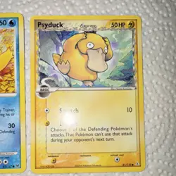 Pokemon TCG Psyduck 2-Card Lot Platinum + EX Delta Species 87/127 81/110 - Image 2