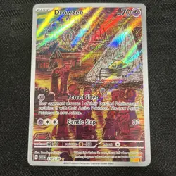 Pokemon Drowzee 210/198 Illustration Rare Full Art Holo SV01 Card - Image 1
