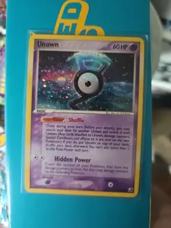 Unown T/28 Ex Unseen Forces Holo Secret Rare Pokemon Card - Image 2