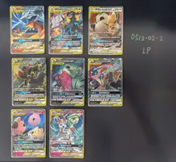 [RR] 8 cards Pokemon TCG Chinese GX Tag Team - CSM2CC-001-103/150 LP - Image 1
