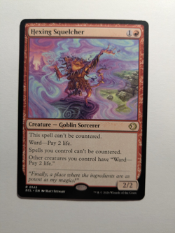 Hexing Squelcher Regular R 145 Non foil Lorwyn Eclipsed MtG - Image 1
