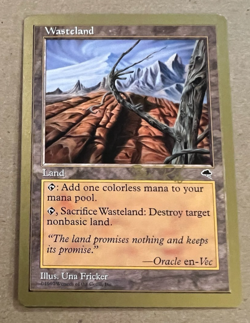 Wasteland - World Championship Deck - 1998 - MTG - Magic the Gathering - Image 1