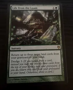 Life from the Loam - Duel Decks: Izzet vs. Golgari Magic the Gathering MTG - Image 1