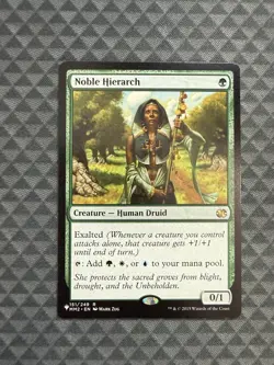 MTG Noble Hierarch #151/249 Rare *The List Reprints (LIST) - Image 1