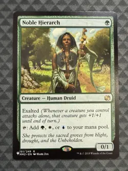 MTG Noble Hierarch #151/249 Rare *The List Reprints (LIST) - Image 2