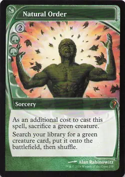 Natural Order (Future Sight) Mystery Booster 2 Regular - Image 1