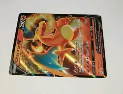 CHARIZARD V 2023 Pokemon Full Art Sword & Shield Crown Zenith #018/159 🌟 NM 🌟 - Image 2