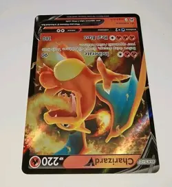 CHARIZARD V 2023 Pokemon Full Art Sword & Shield Crown Zenith #018/159 🌟 NM 🌟 - Image 3