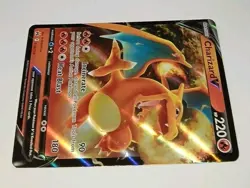 CHARIZARD V 2023 Pokemon Full Art Sword & Shield Crown Zenith #018/159 🌟 NM 🌟 - Image 4
