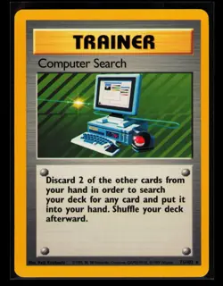 1999 Pokemon TCG Computer Search Base Set #071/102 - Image 1