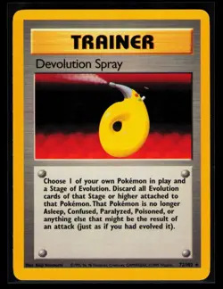 1999 Pokemon TCG Devolution Spray Base Set #072/102 - Image 1
