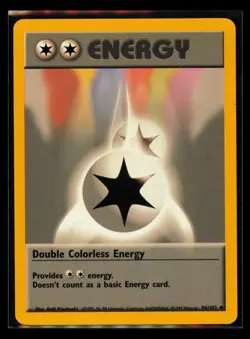 1999 Pokemon TCG Double Colorless Energy Base Set #096/102 - Image 1