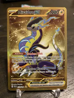 Miraidon ex 253/198 Secret/Hyper Rare Scarlet & Violet Pokemon TCG NM - Image 1
