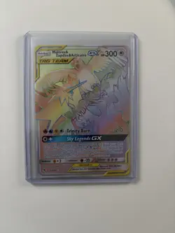 Pokemon TCG Moltres & Zapdos & Articuno GX Hidden Fates 69/68 - Image 1