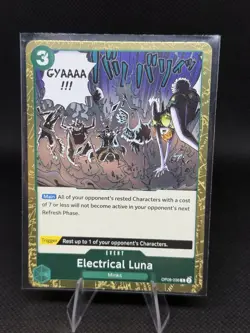 One Piece TCG Electrical Luna OP08-036 Rare Foil Two Legends English Edition - Image 1
