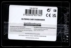 Charmander 004/165 Pokemon 151 EB Games Stamped Promo Pokemon Card Sealed - Image 2