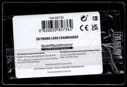 Charmander 004/165 Pokemon 151 EB Games Stamped Promo Pokemon Card Sealed - Image 2