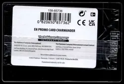 Charmander 004/165 Pokemon 151 EB Games Stamped Promo Pokemon Card Sealed - Image 2