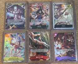 One Piece Card Lot OP13/OP15 Luffy Enel Nami Brook Don Karten SR/SEC - Image 1