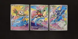 First Partner Illustration Collection Series 1 Gen 7 Alolan Pokemon TCG Set- NM - Image 1