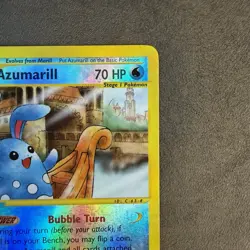Pokemon Azumarill 4/147 Aquapolis Reverse Holo Rare Card Pokemon TCG English - Image 4