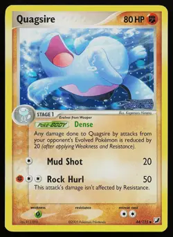 Pokemon Card - Quagsire Unseen Forces 44/115 Reverse Holo Stamped - Image 1