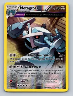 Pokemon TCG Metagross (50) Rare XY - Ancient Origins 50/98 - Image 1