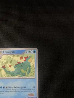 Pokemon TCG Feraligatr 213 SV Promo Illustration Contest 2024 EN 140 - Image 3