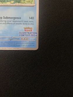 Pokemon TCG Feraligatr 213 SV Promo Illustration Contest 2024 EN 140 - Image 5