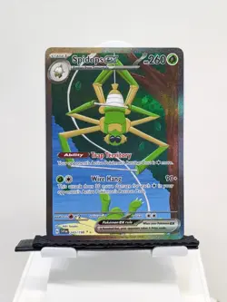 Spidops ex 243/198 SV01 Scarlet & Violet Ultra Rare Full Art Holo Pokemon TCG - Image 1