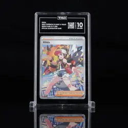 Hilda White Flare 171/086 Graded TAG 10 Pokemon Card - Image 1