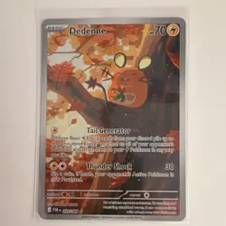 Pokemon Dedenne POR 095/088 Basic Electric 70 HP Card English - Image 1