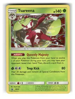 Tsareena - SM26 Holo Promo Sun & Moon Promo Pokemon Holo Lightly Played - Image 1