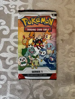 Pokemon TCG Series 1 Booster Pack 3 Cards 2026 English - Image 1
