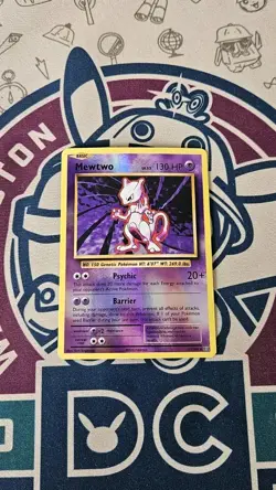 Mewtwo 51/108 Reverse Holo Rare Evolutions XY Pokemon Card - Near Mint - Image 1