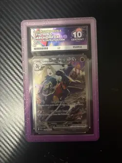 Pokemon Cynthia's Garchomp EX 232/182 Perfect Subgrades - GEM MINT ACE 10 🦈🎆 - Image 3