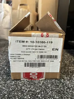 Pokemon Perfect Order Booster Box (FRESH CASE) 36 Packs Brand New Factory Sealed - Image 2