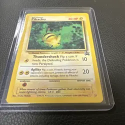 Pokemon TCG WOTC Black Star Promo Pikachu #27 NM - Image 2