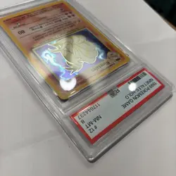 1999 Pokemon Base Set Unlimited Ninetales #12 Holo Rare 12/102 - PSA 8 NM-MT - Image 4
