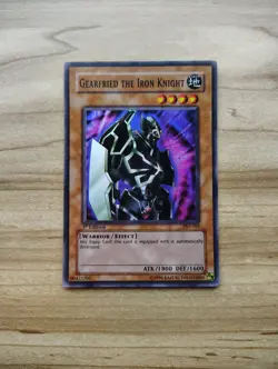 Yu-Gi-Oh! - Gearfried The Iron Knight - 1st Edition - Super Rare / Holo PSV-101 - Image 1