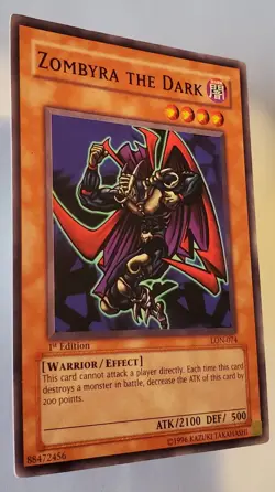 Yu-Gi-Oh Zombyra the Dark LON-074 Labyrinth of Nightmare Original 2003 1st Ed NM - Image 2
