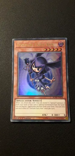 Yu-Gi-Oh! Fortune Fairy Ann, BLHR-EN018, Ultra Rare, 1. Edition, Englisch, NM - Image 1