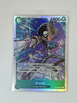 One Piece Brook OP15-032 SR Card - Image 1