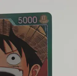 Bandai One Piece Monkey D. Luffy OP13-001 Leader Alt Art Foil 5000 4 Life - Image 3