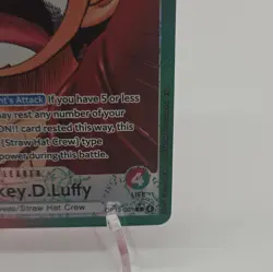 Bandai One Piece Monkey D. Luffy OP13-001 Leader Alt Art Foil 5000 4 Life - Image 4
