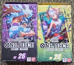 One Piece TCG Starter Deck ST 26 & ST 28 With Booster Packs OP-11 English - Image 1