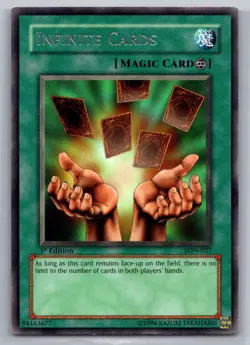 Infinite Cards 1996 Yu-Gi-Oh! 1st Edition Labyrinth of Nightmare #LON-027 - Image 1