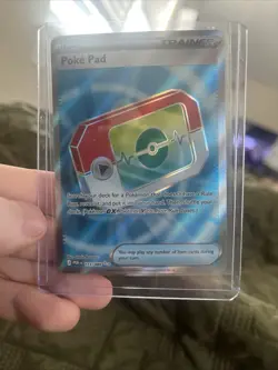 Pokemon TCG: Poke Pad Full Art Card NM/M Perfect Order - Image 1