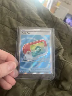 Pokemon TCG: Poke Pad Full Art Card NM/M Perfect Order - Image 3